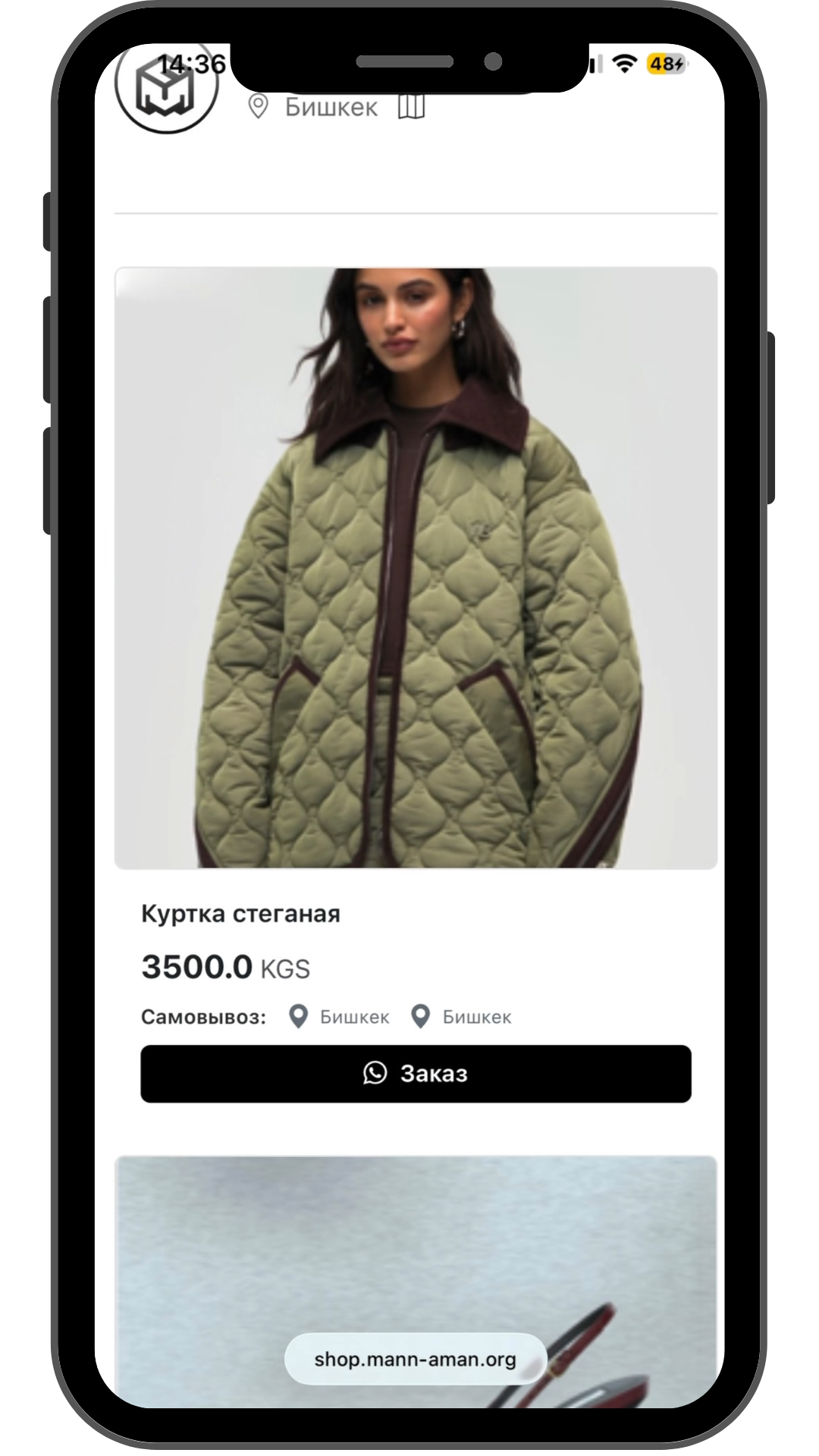 Phone mockup